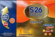 S26 Gold Pro C 1 2750 g เอส26 โกลด์ โปรซี สูตร 1 ขนาด 2750 กรัม ( 550 กรัม x 5 ซอง ) เอส26สูตร1