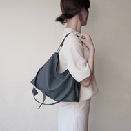 Valley Hobo Bag 單肩HOBO包霧灰藍色-側背包/斜背包