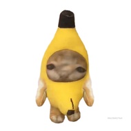 Banana Cat Happy Cat Family ai biết? Mặt dây chuyền búp bê búp bê dễ thương hài hước và sáng tạo để 