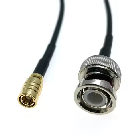 RG174 BNC Male plug to SMB Female jack crimp RF connector Coaxial Jumper RF Cable