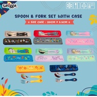 Smiggle Cutlery For Children animals stainless 304 BPA FREE 2450