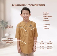 Kurta Anak Remaja usia 7-12 tahun // Baju koko Anak lengan Pendek // Baju vira Koko Anak // Baju Muslim Anak laki laki