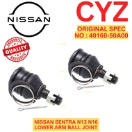 (1 PAIR) Lower Ball Joint NISSAN SENTRA N13 N16 40160-50A00