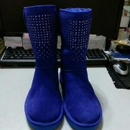 Daphne 達芙妮長版雪靴(藍)24.5/39