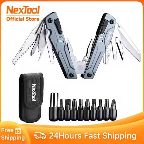 Nextool Sailor Pro 14 In 1 Portable Multitool Stainless Steel Multitool Camping Pliers Tool Folding 