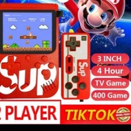 ❀ Gameboy sup 2 player retro mini game 400 in 1 promo ♚