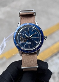 Seiko Presage Vintage Blue Dial Automatic Watch