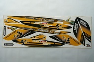 Striping Motor Mio GT variasi kuning