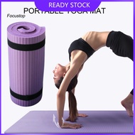 FOCUS Knee Protection Yoga Mat Non-slip Yoga Mat with Elbow Support for Home Fitness Soft Rubber Pilates Pad for Joint Protection and Floor Exercise Southeast Asian Buyers'