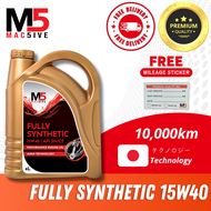 MAC5IVE FULLY SYNTHETIC ENGINE OIL 15W-40 4 LITRE