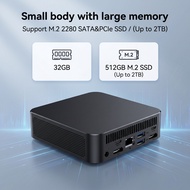 N150 NEW Mini Computer Intel UHD Graphics WiFi6 Windows 11 Office Home Silent Computer