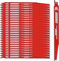 25 Pack 9 Inch 4/6 Tpi Reciprocating Saw Blades