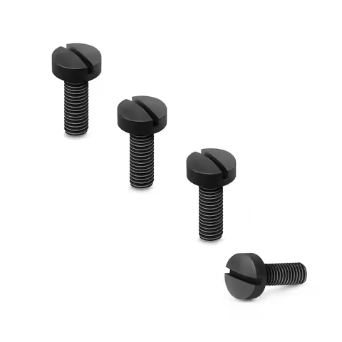 Guuun Slot Head Screws for Browning Hi Power Grip 416 Stainless Steel Hi-Power Screws - 4/Pack