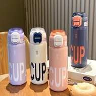 Cille 500ml Leisure Travel Style 316SS Stainless Steel Vacuum Flask Thermos Water Bottle