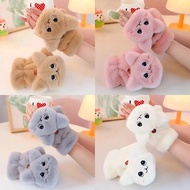 Găng tay mùa đông cute găng tay lông nhung mềm mại bao tay giữ ấm hình mèo hở ngón dễ thương - Alice
