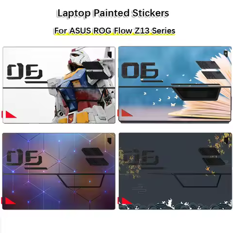 Sticker Skin for ASUS ROG Flow Z13 GZ301 GZ301Z GZ301ZE GZ301ZC 2022 2023 2024 13.4-inch 2-in-1 Gami