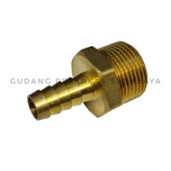 naple selang drat luar 1 Inch sambungan selang 1 dim nepel selang drat pipa 1 in