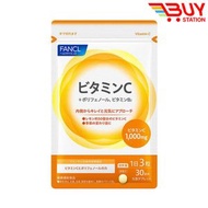 FANCL 維他命 C 營養補充劑 含 1000mg 維生素 C、多酚與維生素 B2 90 粒 30 日分 新舊包裝隨機發貨（平行進口）491895