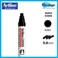 [HUANYO] Artline 5100A & 5109A Big Nib Whiteboard Marker 5mm Bullet / 10mm Chisel Tip Quick Dry & Re