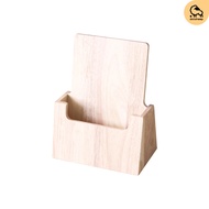Dotsheep Brochure Box (A5) Holder Flyer Document Rubber Wood (357)