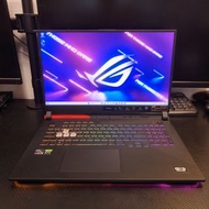 ASUS 華碩 ROG Strix G17 G713QC 潮魂黑 (AMD R9-5900HX/8G/512G SSD/RTX3050 4G/17.3吋)