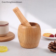 ever 1Set  Mortar And Pestle Set  Spice Pepper Crusher Bowl Pestle Mortar Tools Grinder Garlic Mixing Bowl Kitchen Tool ev