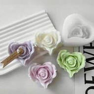 Couple And Love Rose Silicone Mold, Warm Resin Crystal Crafts Making, Handmade DIY Tabletop Art Deco