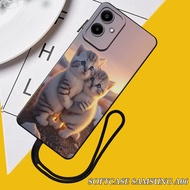 Samsung A06 5G Softcase Flexible Rubber Material Free Phone Strap - Samsung A06 5G Fashion Case - Ph