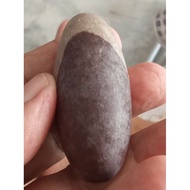 100% natural Nepal Himalayas mountain river Shiva lingam stone.