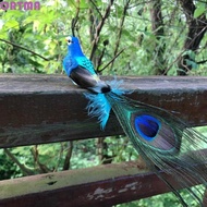 ORTMA Emulation Bird Craft Mini Wedding Home Garden Office Fake Peacock