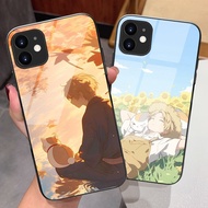natsume yuujinchou 02 Glass Phone Case For iPhone 17 Air 16 Pro Max 16e 15 Pro Max 14 13 12 11