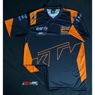 Ktm Tech3 Motogp Racing Tshirt Microfiber Jersey