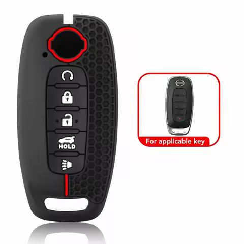 For Nissan X-trail T33 Qashqai J12 Teana 2022 2023 Silicone Car Key Case Cover Holder Accessories