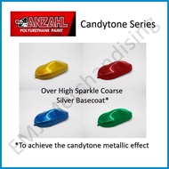 ◀ ✭ ➜ EMJ Anzahl Silver and Candytone Urethane Paint in 1/4, 1/2 and 3/4 Liter with or without cata