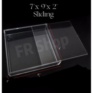 Wedding Frame/ Acrylic transparent {7x9x2inch}