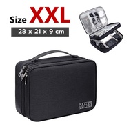 [พร้อมส่ง] กระเป๋าเก็บอุปกรณ์อิเล็กทรอนิกส์ กระเป๋าเก็บสายชาร์จ สายเคเบิล หัวชาร์จ หูฟัง USB Gadget 