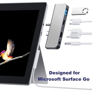 Surface Go USB C Hub, 4-in-1 Dock 4K HDMI Adapter, PD Charging, USB 3.0, 3.5mm Audio Jack for Microssoft Surface Go Go 2/3 Docking Station