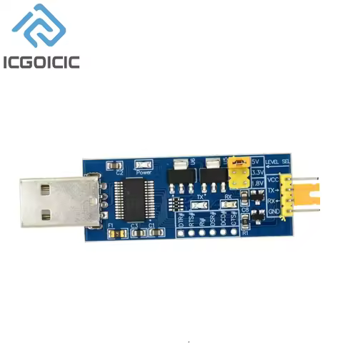 USB to serial TTL platelets 5V / 3.3V / 1.8V level, download program line serial interface module FT