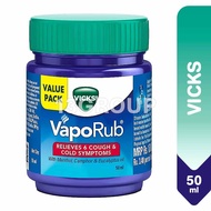Vicks VapoRub / Cough Suppressant Topical Analgesic Medicated Ointment, 50ml