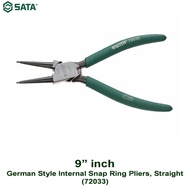 Sata 72033 Snap Ring Plier Internal Close Straight 9 Inch Germany Type
