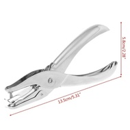 Hole Puncher Circle 6mm Metal Single Hand Held Paper Hole Puncher / Small Hole Puncher
