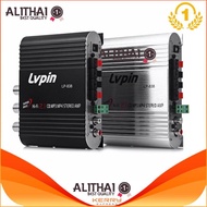 Alithai LVPIN LP-838 12 โวลต์ 200 วัตต์มินิไฮไฟเครื่องขยายเสียงสเตอริโอ MP3 วิทยุติดรถยนต์ช่อง 2 บ้า