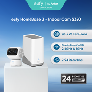 eufy S350 Indoor Dual Cameras + HomeBase 3