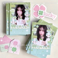 aespa aespa album Original aespa Photocard Merchandise Self-Printing Summer Thin Cute Graffiti Style