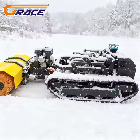 Hot Sale Professional Grade Cordless Lawn Mower and Snow Removal Machine, 80V Battery Powered with E