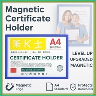 1pcs Adventurer Certificate Holder Letter A4 and Long A3 Legal Size Asstd Colors