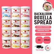 Backaldrin Roxella Spread (1kg)/Boeno/Cetca chocolate/Loto/Cheesecake/Pistachio/Cotton Candy/Rose/Ba
