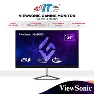 ViewSonic VX2479A-HD-PRO 24" FHD 240Hz IPS Gaming Monitor | 1ms | HDR10 | AMD FreeSync