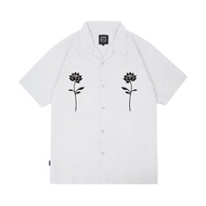 Rown Division Bowling Shirt || Stroller White Relax Shirt