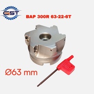 BAP 300R 63-22-6T Milling cutter facemill 63mm 300R 63 22 6T for insert APMT 11